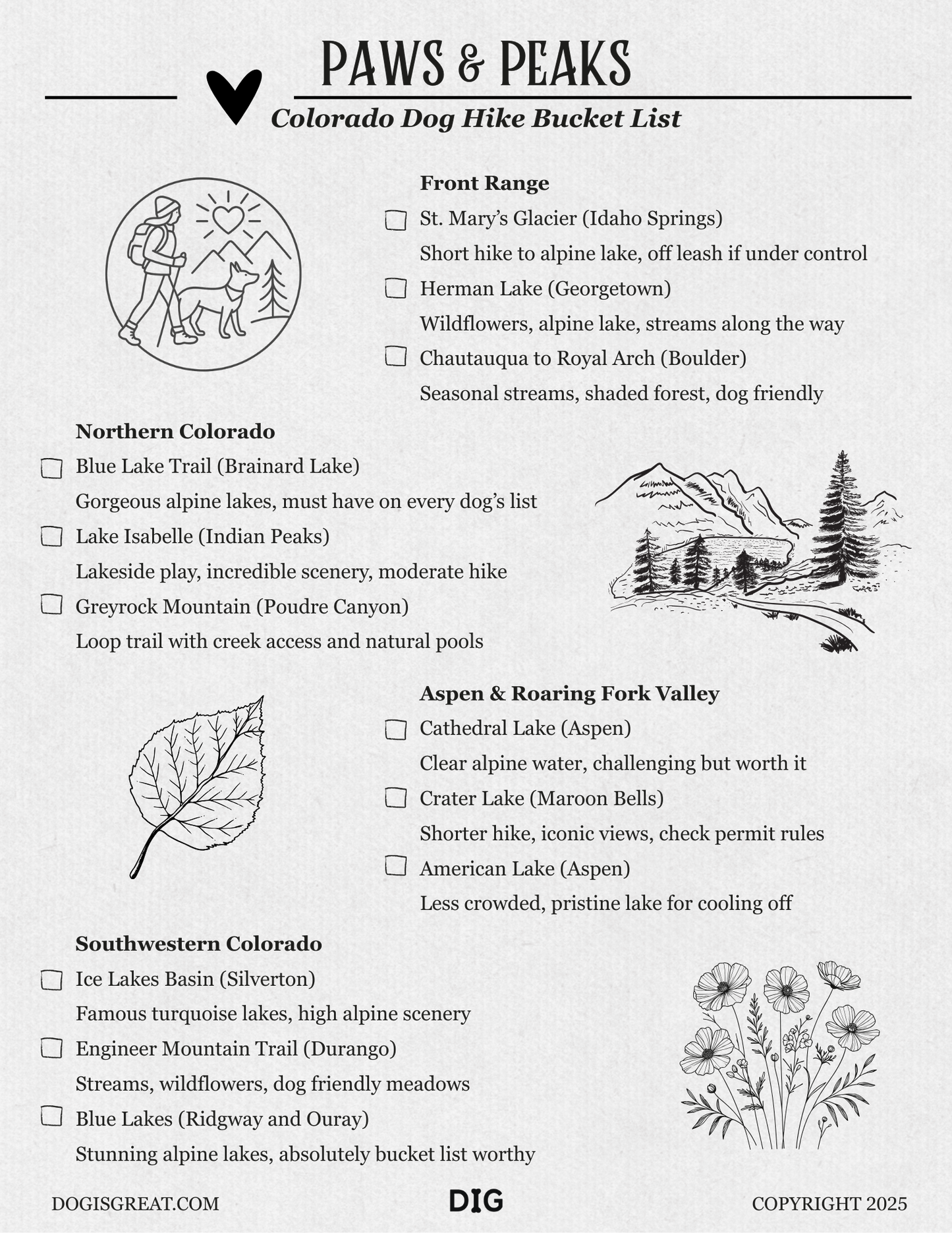 @Paws And Peaks: Colorado Dog Hike Bucket List
